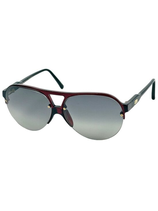 Louis Vuitton Logo Gradient Sunglasses Eyewear Acetate Bordeaux